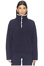 view 1 of 5 The Teddy Pullover in Navy