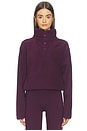 view 1 of 4 The Teddy Pullover in Plum