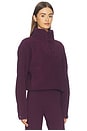 view 2 of 4 The Teddy Pullover in Plum