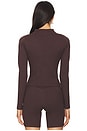 view 4 of 5 The Curve Jacket in Espresso