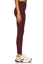 view 3 of 6 The V Legging in Black Cherry