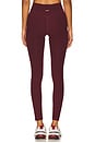 view 4 of 6 The V Legging in Black Cherry