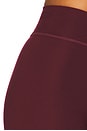 view 6 of 6 The V Legging in Black Cherry