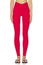 view 1 of 6 The V Legging in Scarlet