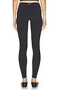 view 4 of 6 The Frame Legging in Black & Cream
