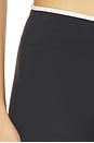 view 6 of 6 The Frame Legging in Black & Cream