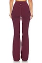 view 5 of 6 The Leisure Pant in Black Cherry