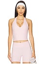 view 1 of 4 The Halter Tank Top in Powder Pink