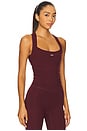 view 2 of 4 The Sculpt Tank Top in Black Cherry