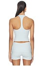 view 3 of 4 TOP SIN MANGAS THE CONTOUR in Ice Blue