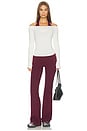 view 5 of 4 TOP DOS-NU THE HALTER TANK TOP in Black Cherry