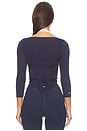 view 4 of 4 TOP DRAPÉ THE BALLET in Navy