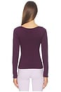 view 4 of 4 The Scoop Top in Plum