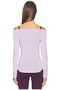 view 4 of 4 The Ballet Top in Lilac