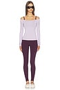 view 5 of 4 The Ballet Top in Lilac