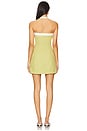 view 3 of 3 MINIVESTIDO DE LINHO BETTY in Green