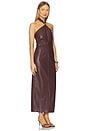 view 2 of 3 VESTIDO HALTER RHEA in Burgundy