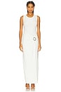 view 1 of 3 Nia Jersey Maxi Dress in White