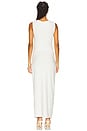 view 3 of 3 Nia Jersey Maxi Dress in White