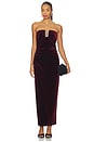 view 1 of 4 Vera Dress in Burgundy