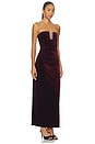 view 2 of 4 Vera Dress in Burgundy
