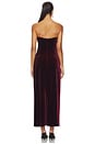 view 3 of 4 Vera Dress in Burgundy