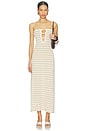 view 1 of 3 VESTIDO PUNTO LAUREL in Stripe
