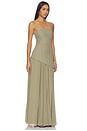 view 2 of 3 VESTIDO SIN TIRANTES KATHRYN in Olive