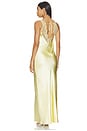 view 1 of 3 MAXI VESTIDO SATÉN PENELOPE in Lemon