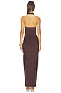 view 3 of 3 Janni Dress in Chocolate