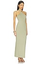 view 2 of 4 MAXIVESTIDO DE PUNTO CANDICE  in Olive