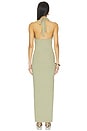 view 3 of 4 MAXIVESTIDO DE PUNTO CANDICE  in Olive