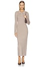 view 1 of 3 Deloris Dress in Mocha