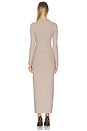 view 4 of 3 Deloris Dress in Mocha