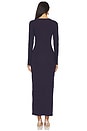 view 3 of 3 VESTIDO JERSEY ZOFIA in Navy