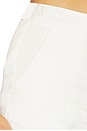 view 6 of 6 Laura Satin Shorts in Cream