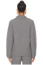view 3 of 5 JERSEY DE PUNTO CON MEDIA CREMALLERA BETHANIE in Grey