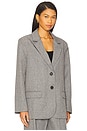 view 3 of 6 MIRA ブレザー in Grey