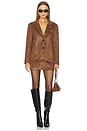view 4 of 4 Ember Blazer in Brown