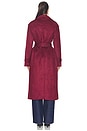 view 4 of 4 Wallace Coat in Burgundy