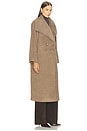 view 3 of 4 Cody Coat in Brown