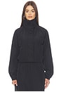 view 2 of 5 Tyla Funnel Neck Jacket in Black