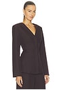 view 4 of 5 Ambra Blazer Jacket in Purple