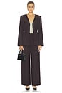 view 6 of 5 Ambra Blazer Jacket in Purple
