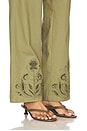 view 6 of 6 Tyra Trousers in Olive