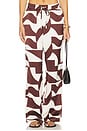 view 1 of 6 Bradie Printed Trouser in Multi