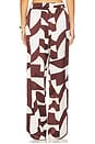 view 4 of 6 Bradie Printed Trouser in Multi