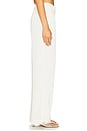 view 3 of 6 Camille Satin Trouser in Cream