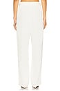view 4 of 6 Camille Satin Trouser in Cream