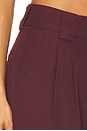 view 6 of 6 Maggie Trouser in Burgundy